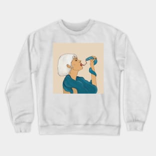 Snake girl Crewneck Sweatshirt